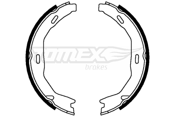 Sada brzdových čeľustí TOMEX Brakes